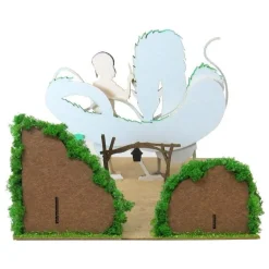 Diorama papier Haku dragon & Chihiro - Le Voyage de Chihiro
