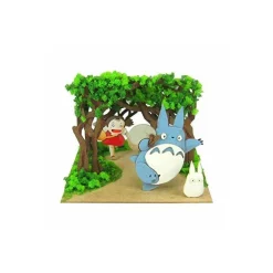Diorama papier Mei & Totoro Tunnel secret - Mon Voisin Totoro