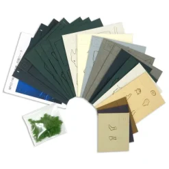 Diorama papier San et Moro sur un rocher -Princesse Mononoké