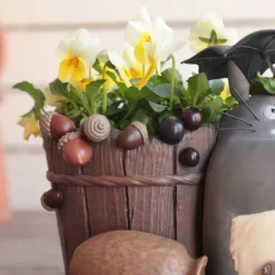 Diorama Planter Tonneau de tous les Totoro - Mon Voisin Totoro