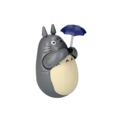 Figurine Culbuto Totoro Gris Parapluie - Mon Voisin Totoro