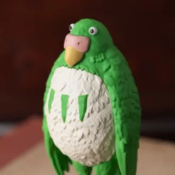 Figurine Perruche Verte - Le Garçon et le Héron