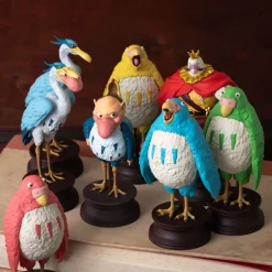 Figurine Perruche Verte - Le Garçon et le Héron