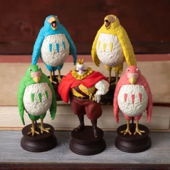 Figurine Perruche Verte - Le Garçon et le Héron