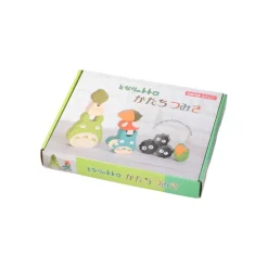 Figurines en bois Totoro et Noiraudes - Mon Voisin Totoro