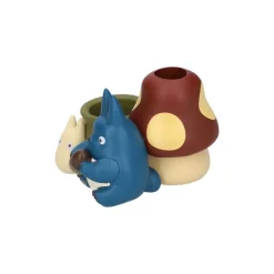 Figurines pot à crayon Totoro bleu & blanc - Mon Voisin Totoro