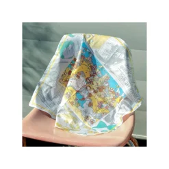 Foulard Photo souvenir 53x53cm - Porco Rosso