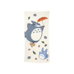 Grande Serviette Imabari Totoro Parapluie 60x120 cm - Mon Voisin Toto