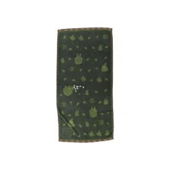 Grande serviette Vert Automne 60x120 cm - Mon Voisin Totoro