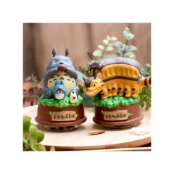 Grande Statue Musicale Chatbus - Mon Voisin Totoro