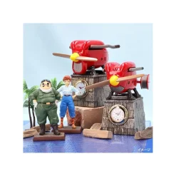 Horloge Marco Hydravion Version Initiales - Porco Rosso