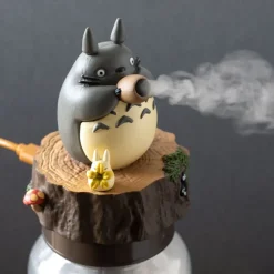 Humidificateur Totoro Gris joue de l'ocarina - Mon Voisin Totoro