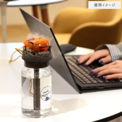 Humidificateur Totoro Gris joue de l'ocarina - Mon Voisin Totoro