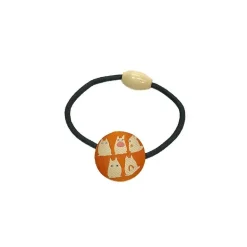 Élastique à Cheveux Plein de Totoro Blanc - Mon Voisin Totoro