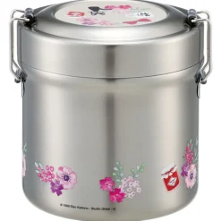 Lunch box Isotherme 230ml 2 étages Bouquet de fleurs - Kiki la petite