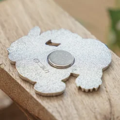 Magnet Mei et Totoro Blanc -  Mon Voisin Totoro