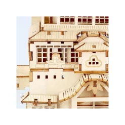 Maquette en bois Kigumi Aburaya - Le Voyage de Chihiro