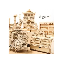 Maquette en bois Kigumi Château de Hauru - Le Château ambulant