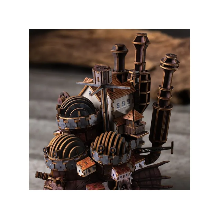 Maquette en bois Kigumi Château de Hauru - Le Château ambulant