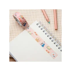 Masking Tape Break Time Fleurs - Le Château ambulant