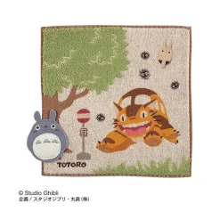 Mini Serviette Arrêt de bus 25x25 cm - Mon Voisin Totoro