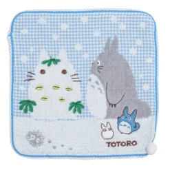 Mini Serviette Bonhomme de neige 25x25 cm - Mon Voisin Totoro