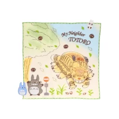 Mini Serviette Course du Chatbus 25x25cm - Mon voisin Totoro