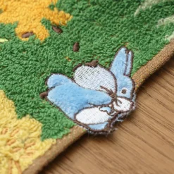 Mini Serviette Course Totoro bleu & blanc 25x25 cm - Mon Voisin Totor