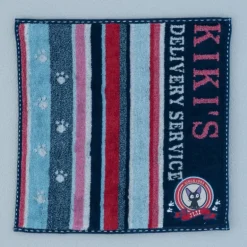 Mini Serviette Empreintes Pattes Jiji 25x25 cm - Kiki la petite sorci