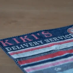 Mini Serviette Empreintes Pattes Jiji 25x25 cm - Kiki la petite sorci