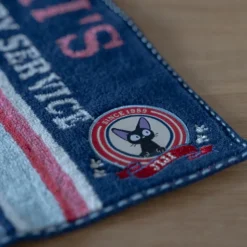 Mini Serviette Empreintes Pattes Jiji 25x25 cm - Kiki la petite sorci