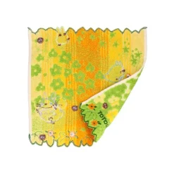 Mini Serviette Fleurs Jaunes 25x25 cm - Mon voisin Totoro