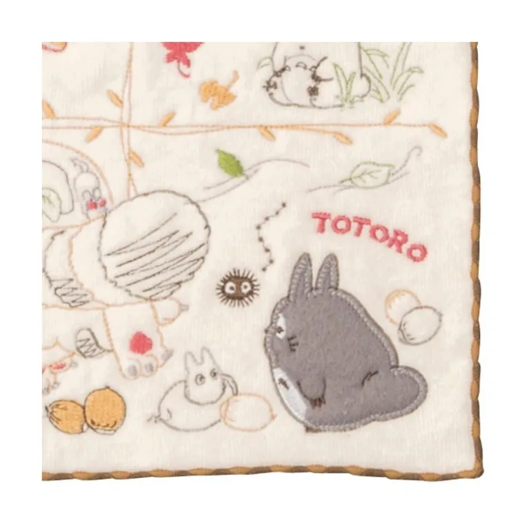 Mini Serviette Fruits d’Automne 25 x 25 cm - Mon Voisin Totoro