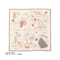 Mini Serviette Fruits d’Automne 25 x 25 cm - Mon Voisin Totoro