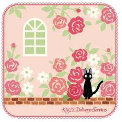 Mini Serviette Jardin de Roses 25 x 25 cm - Kiki La Petite Sorcière