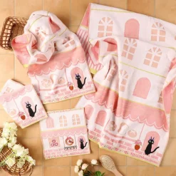 Mini Serviette Jiji Coin de rue 25x25 cm - Kiki la petite sorcière