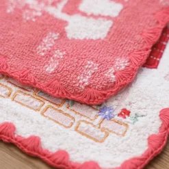 Mini Serviette Jiji devanture 25x25 cm - Kiki la petite sorcière