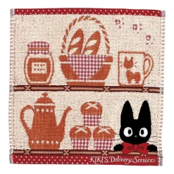 Mini Serviette Jiji Étagères 25x25 cm - Kiki la petite sorcière