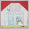 Mini Serviette Maison de Satsuki & Mei 25x25 cm - Mon Voisin Totoro