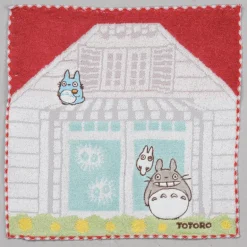 Mini Serviette Maison de Satsuki & Mei 25x25 cm - Mon Voisin Totoro