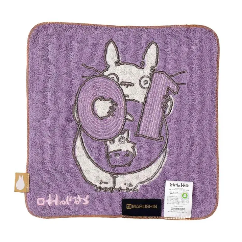 Mini Serviette Totoro anniversaire 10 25x25 cm - Mon Voisin Totoro