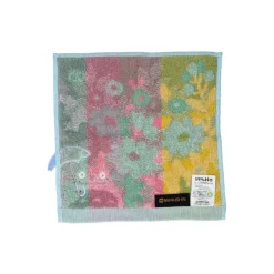 Mini Serviette Totoro Champs de Fleurs 25x25 cm - Mon Voisin Totoro