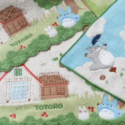 Mini Serviette Totoro dans le ciel 25x25 cm - Mon Voisin Totoro