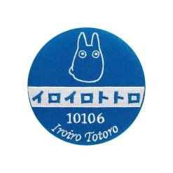 Miroir compact brodé Arrêt de bus -Mon Voisin Totoro
