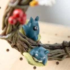 Miroir Totoro Guirlande de fleurs- Mon Voisin Totoro