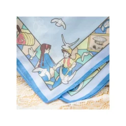 Mouchoir Chemin du vent bleu - Le Château dans le ciel