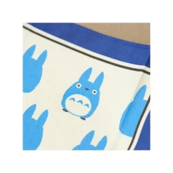 Mouchoir Silhouette Totoro Bleu 43 x 43 cm - Mon Voisin Totoro