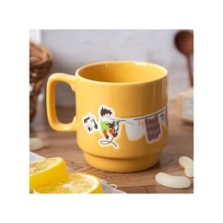 Mug couleur gauffré Grande lessive - Le Château ambulant