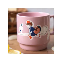 Mug couleur gauffré Kiki vole - Kiki la petite sorcière