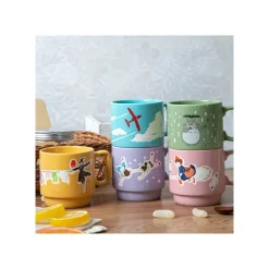 Mug couleur gauffré Kiki vole - Kiki la petite sorcière